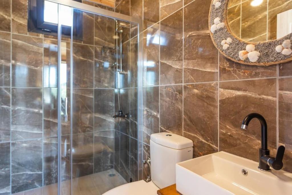 פאטהיה Villa Zeytin Havuzlu Jakuzili מראה חיצוני תמונה