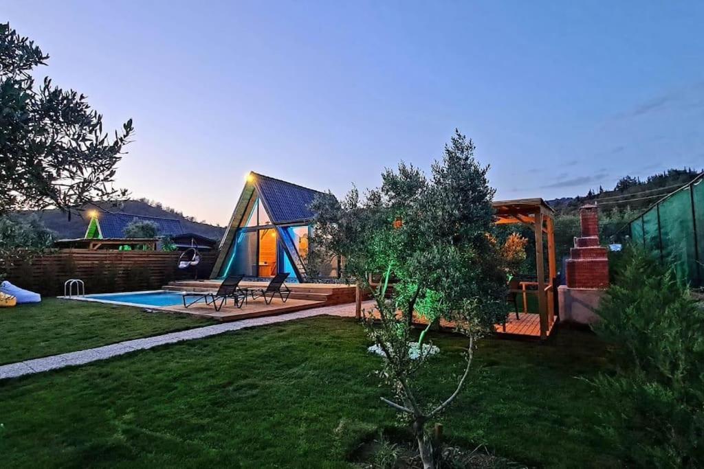 פאטהיה Villa Zeytin Havuzlu Jakuzili מראה חיצוני תמונה